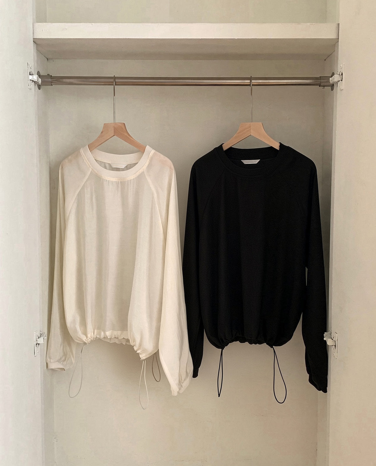 Tencel Drawstring Pullover