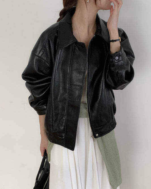 Vegan Leather Jacket