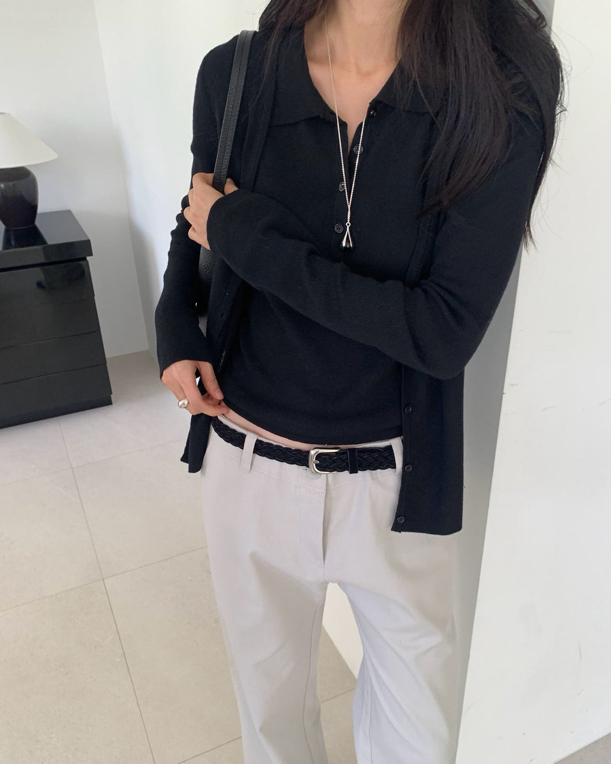 Urban Polo Cardigan Set
