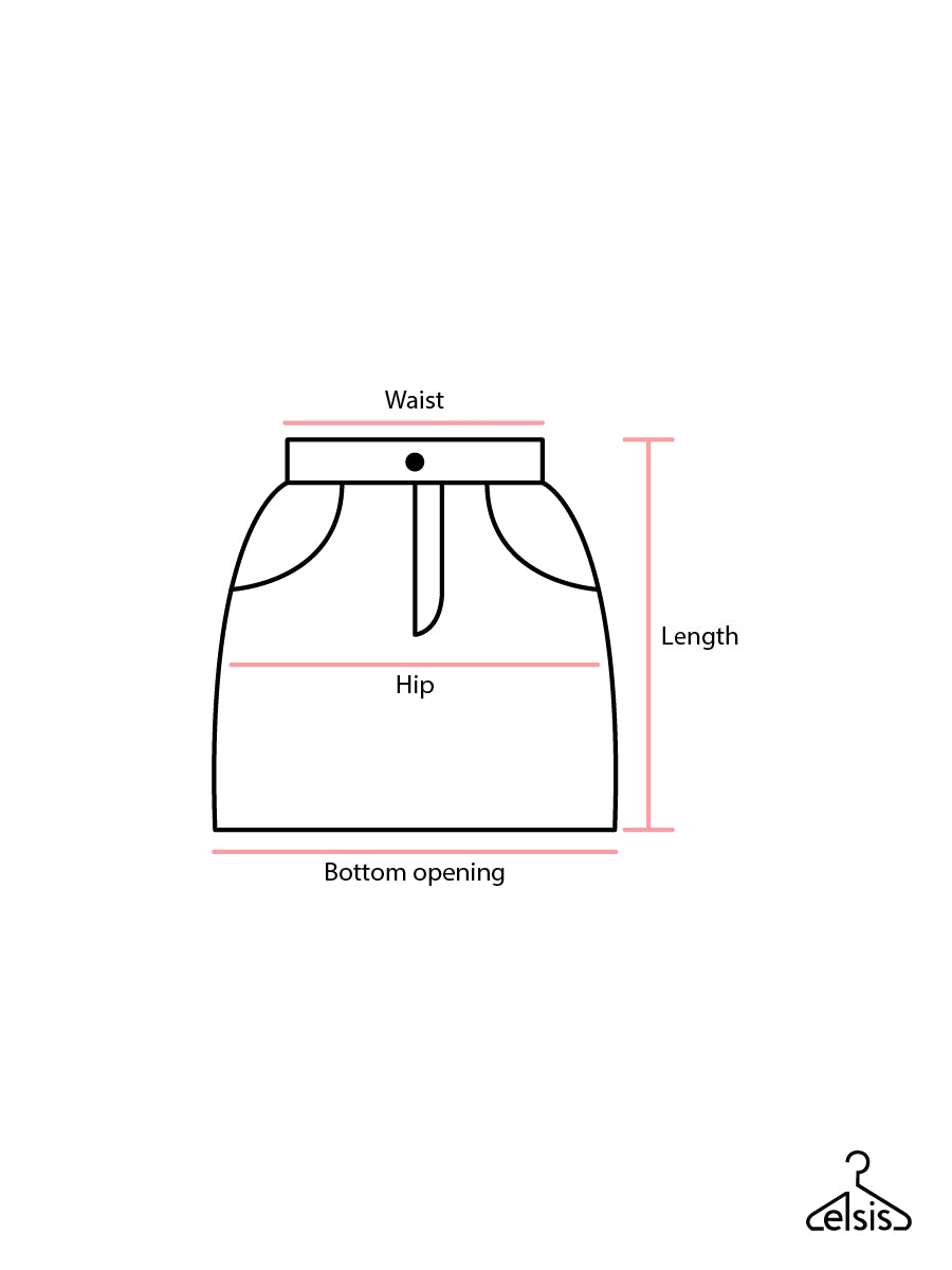 Tiered Corduroy Skort