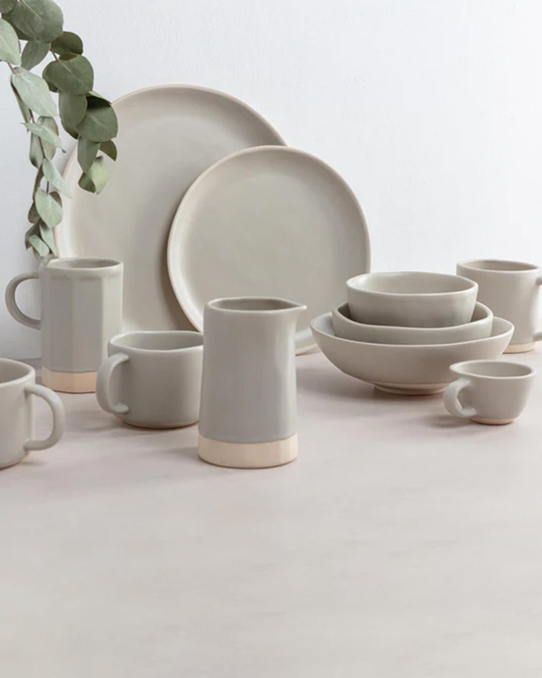 Chickidee Organic Cereal Bowl - Washed Stone