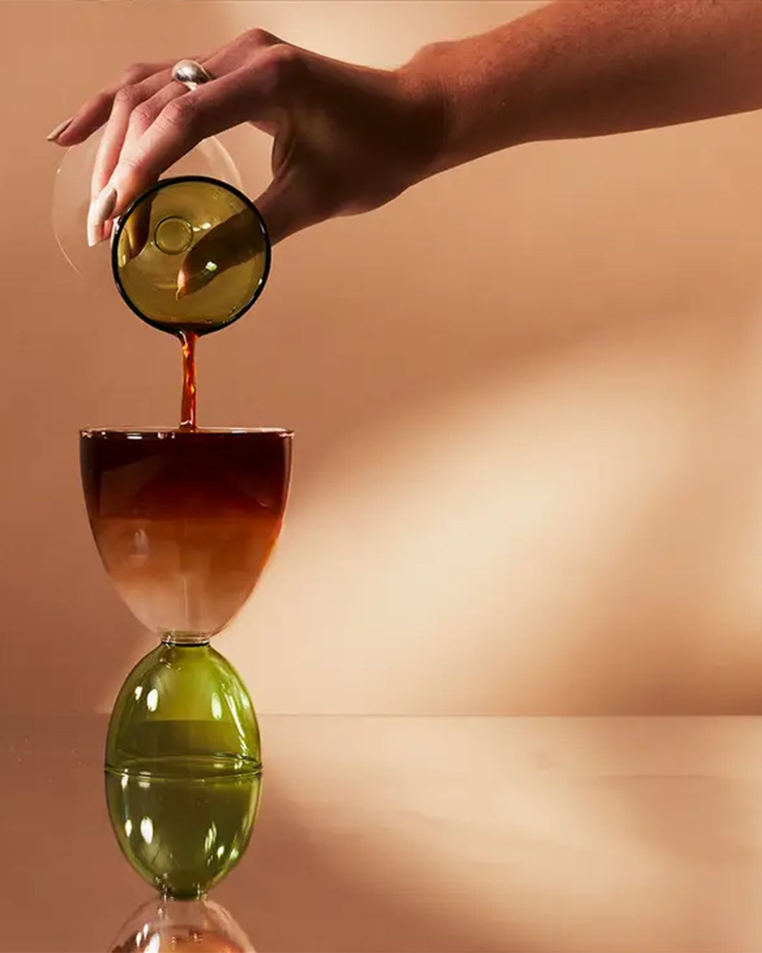 Mamo Multipurpose Glass - Clear + Green