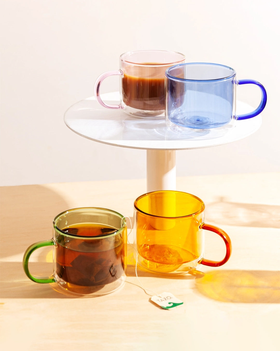 Poketo Double Wall Mug - Pink