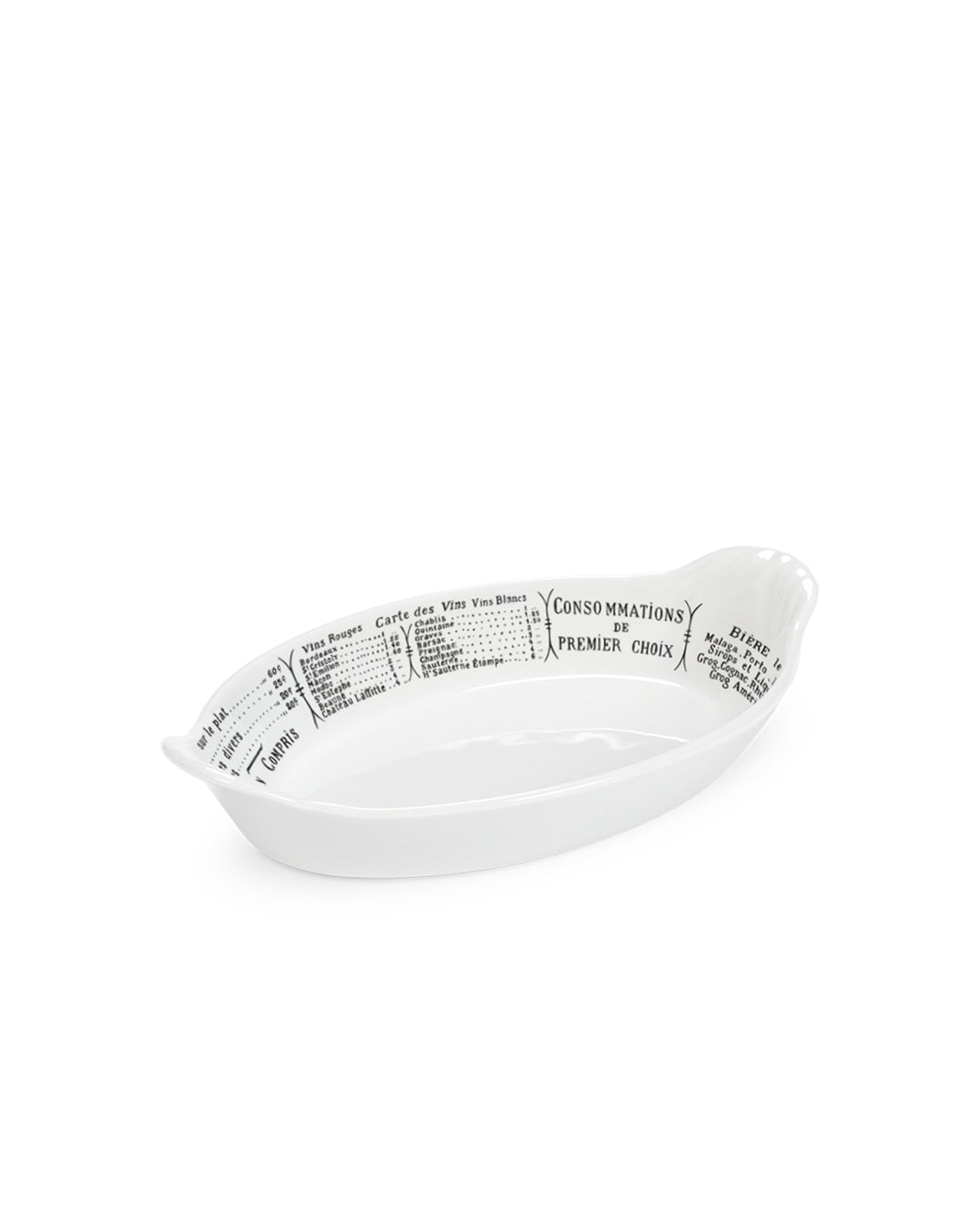 Pillivuyt Brasserie Oval Eared Dish
