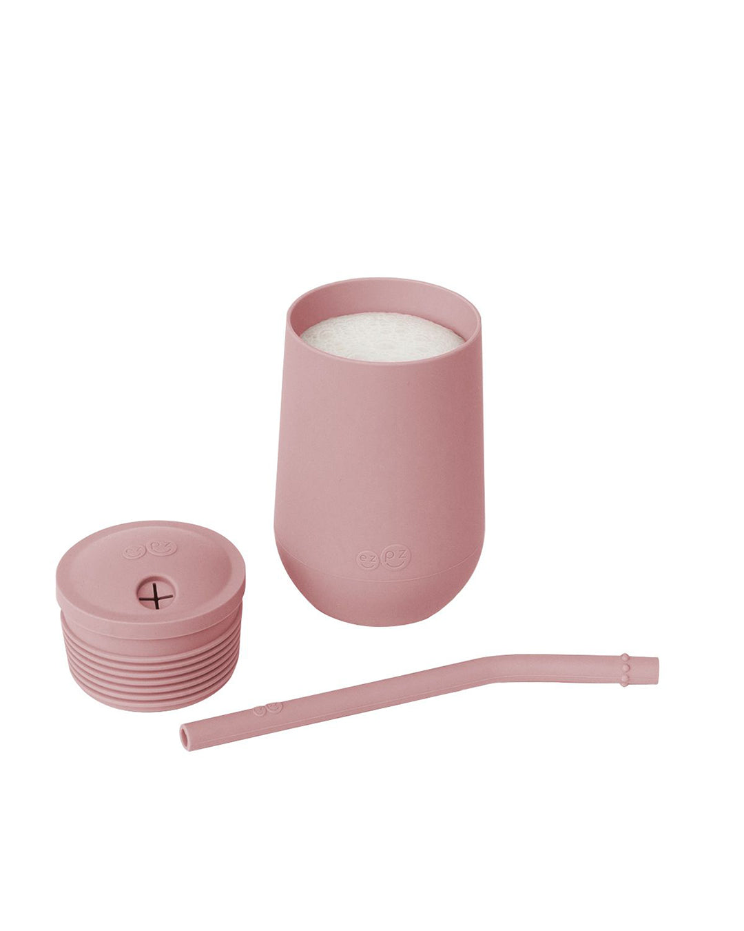 Ezpz Happy Cup + Straw System - Blush