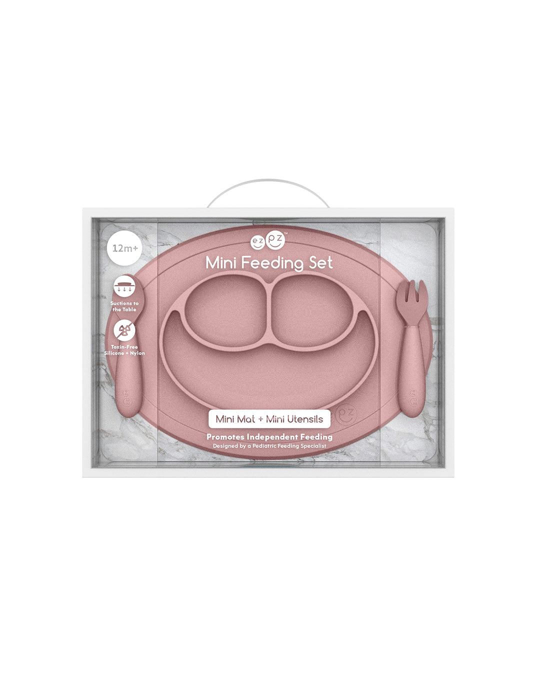 Ezpz Mini Feeding Set - Blush