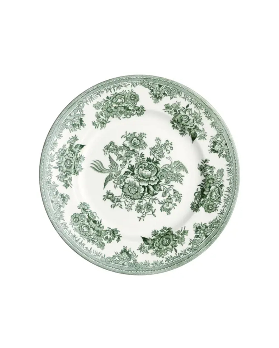 Burleigh Dark Green Asiatic Pheasants Small Plate