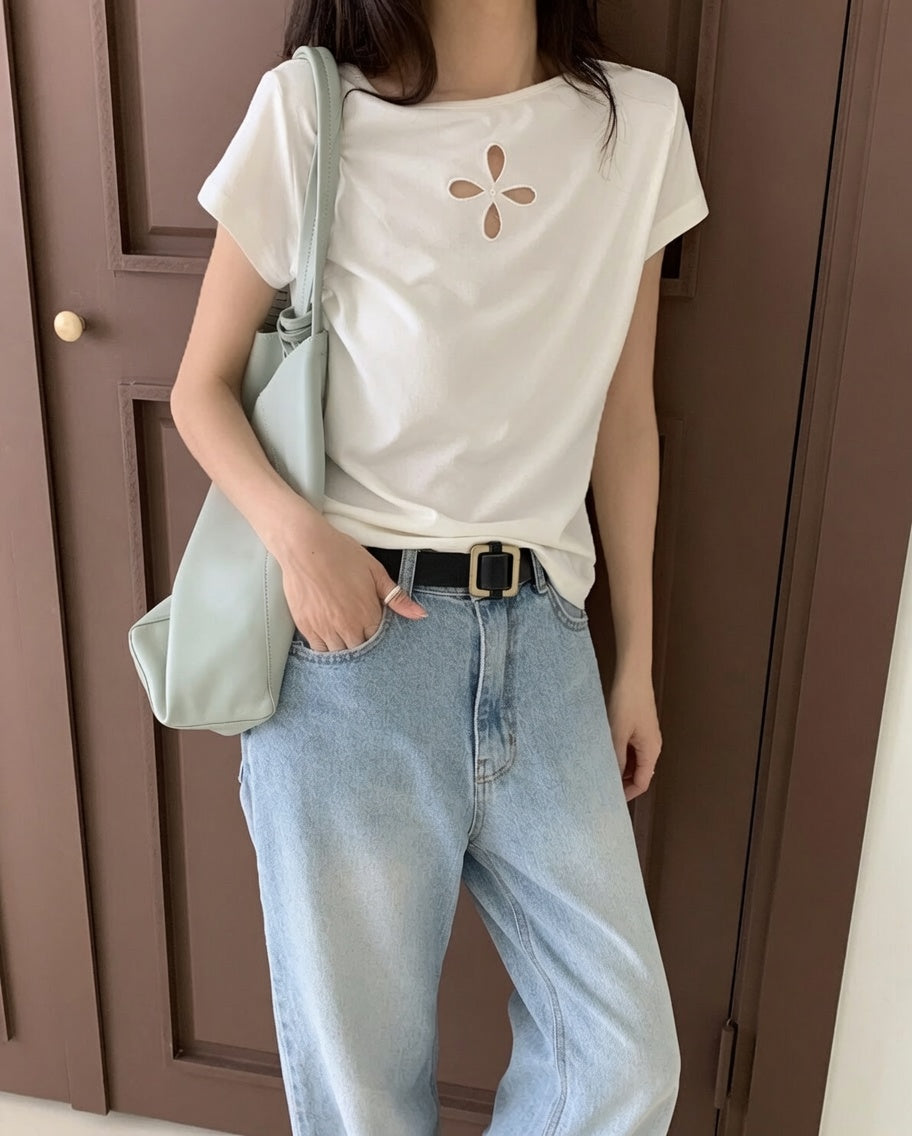 Dandelion Cutout Tee