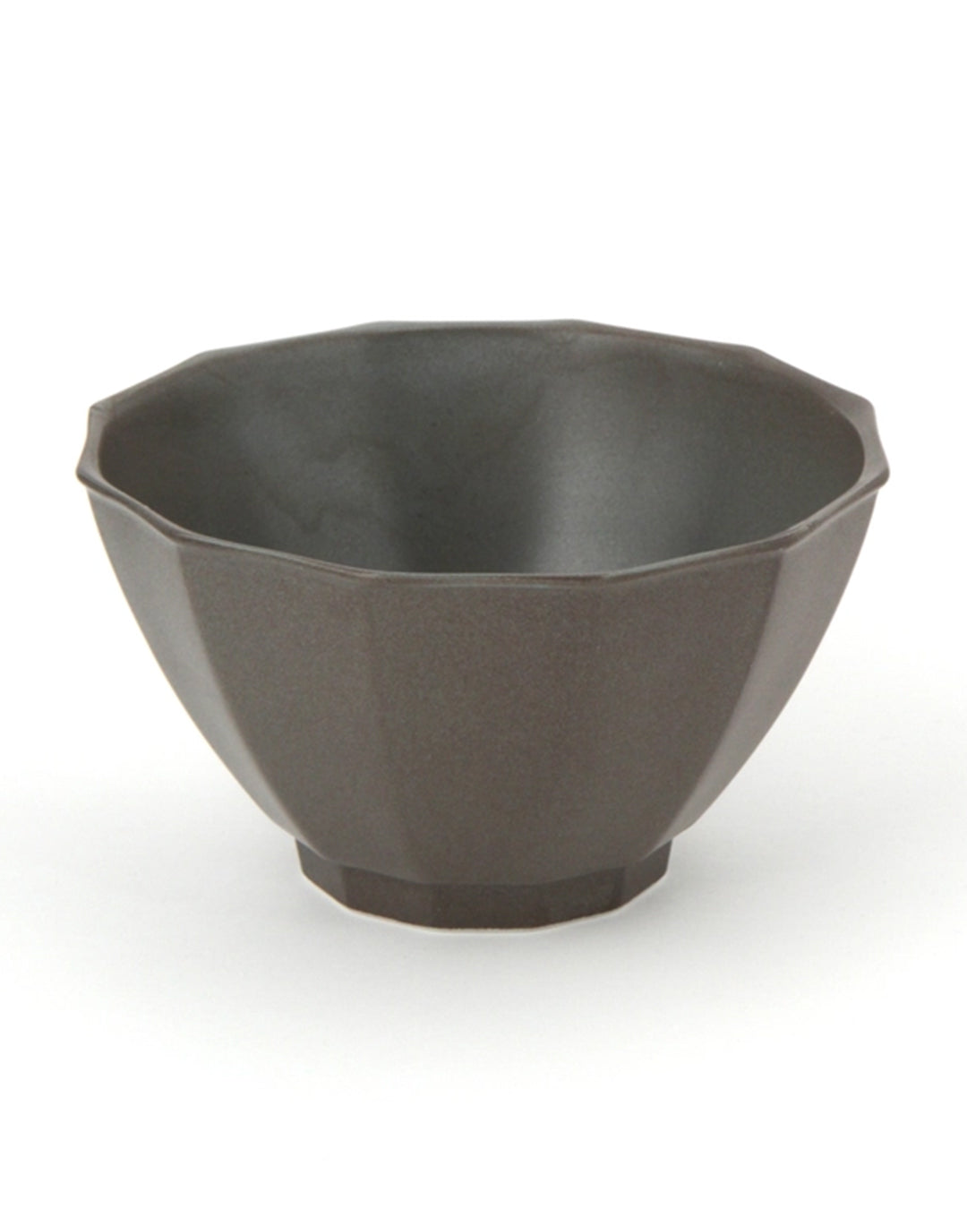 Lakole Mino Ware Octagon Donburi - Gray