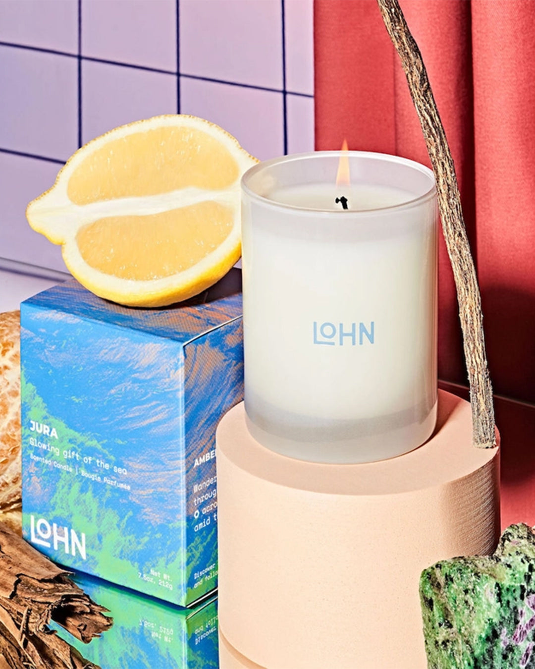 LOHN 7.5oz Candle - Jura Orange & Sandalwood