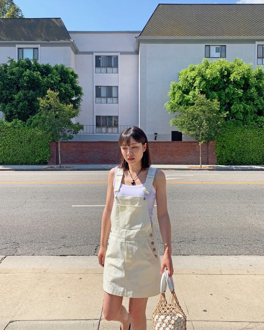 Cotton Overall Dress