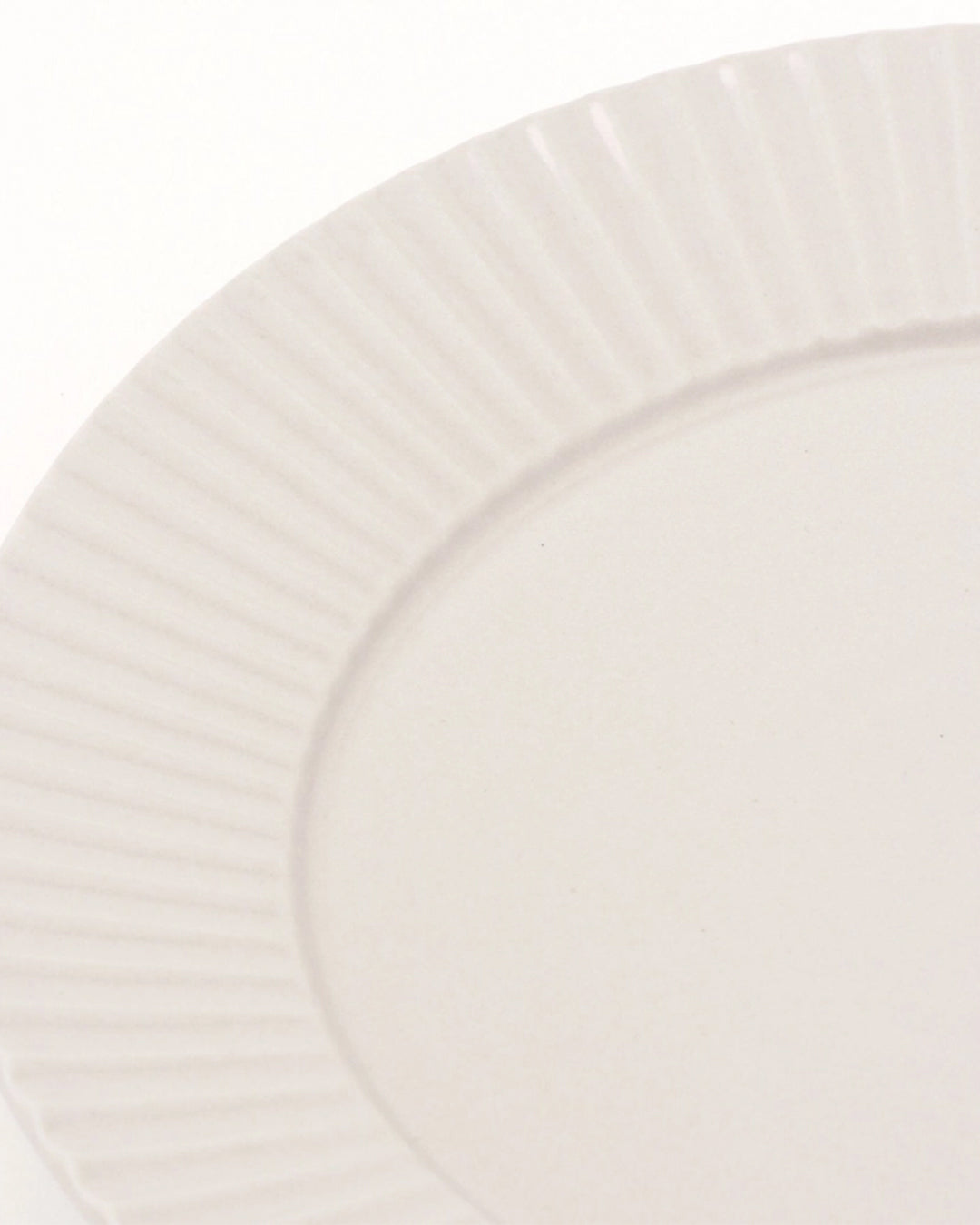 Lakole Mino Ware Large Serving Plate - White