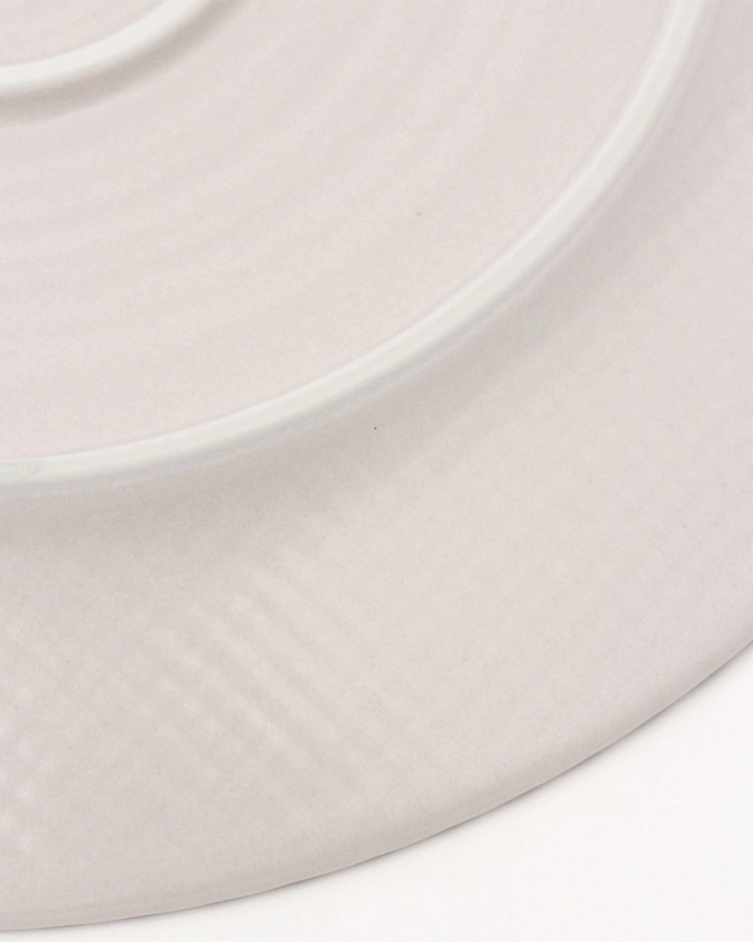 Lakole Mino Ware Large Serving Plate - White