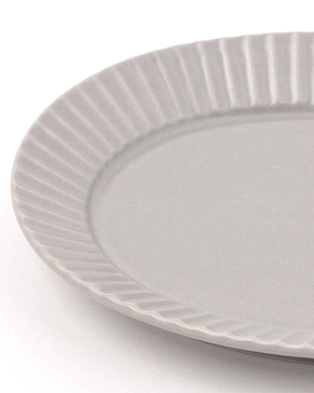 Lakole Mino Ware Small Oval Platter - Grey