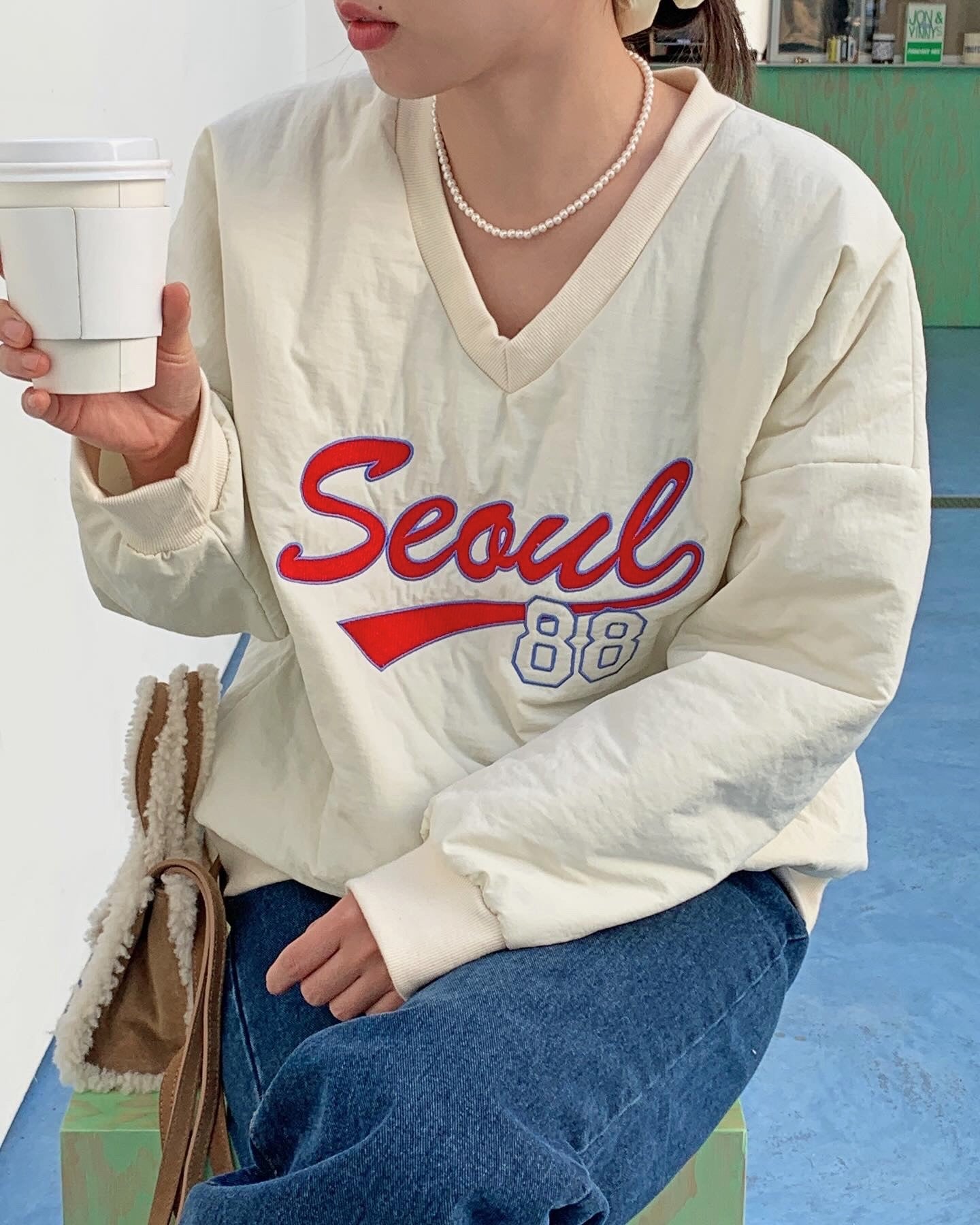 Seoul 88 Padded Sweatshirt