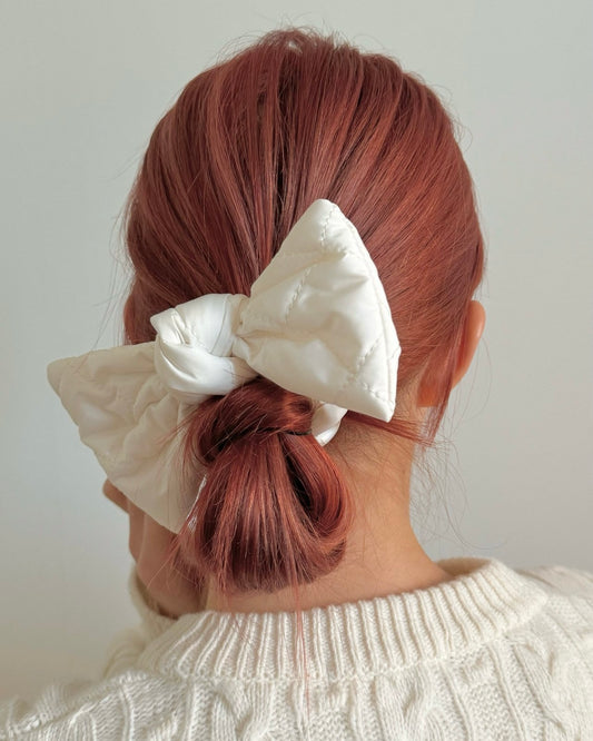 (PRE-ORDER) Padded Bow Scrunchie