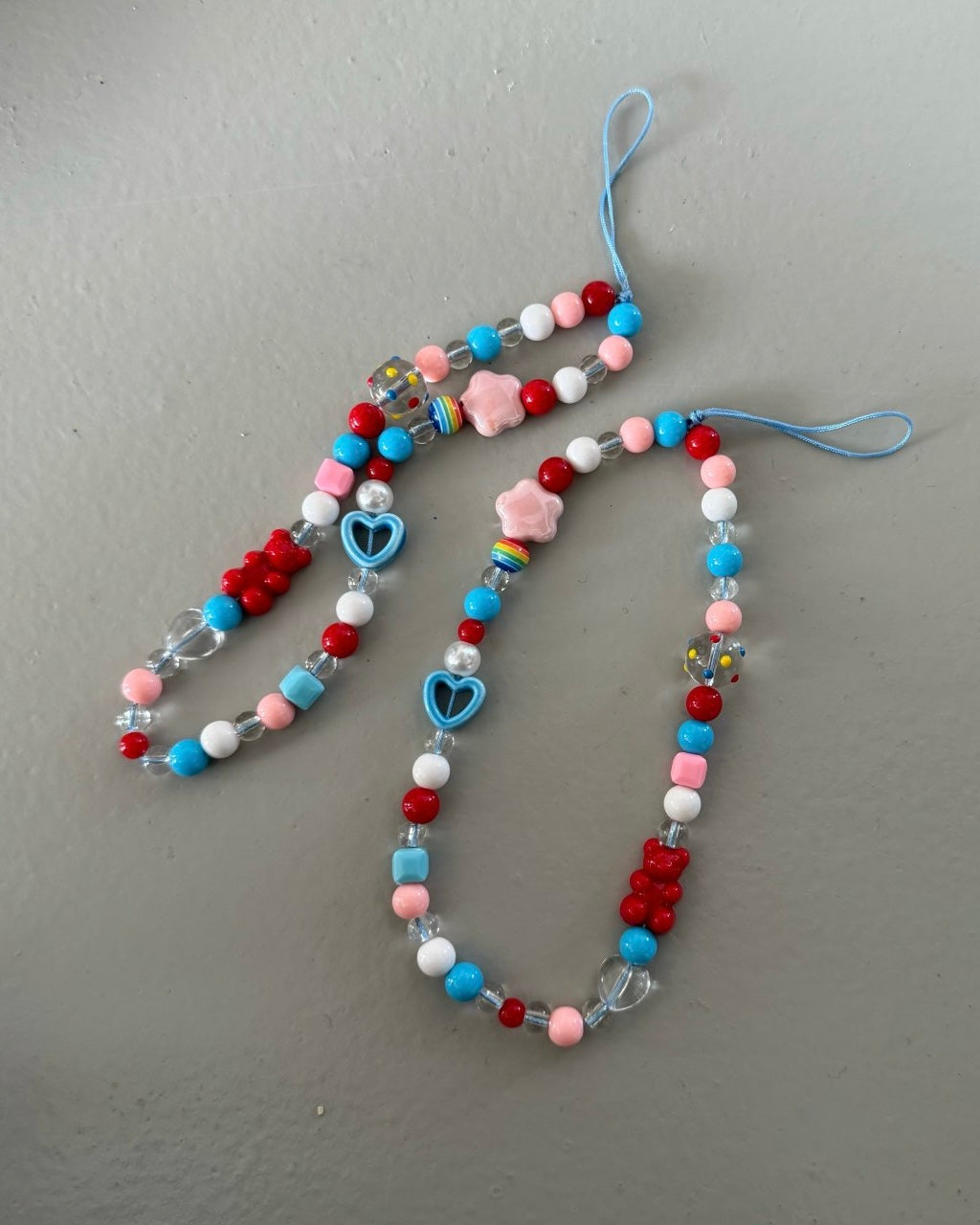 Colorful Beads Phone Strap