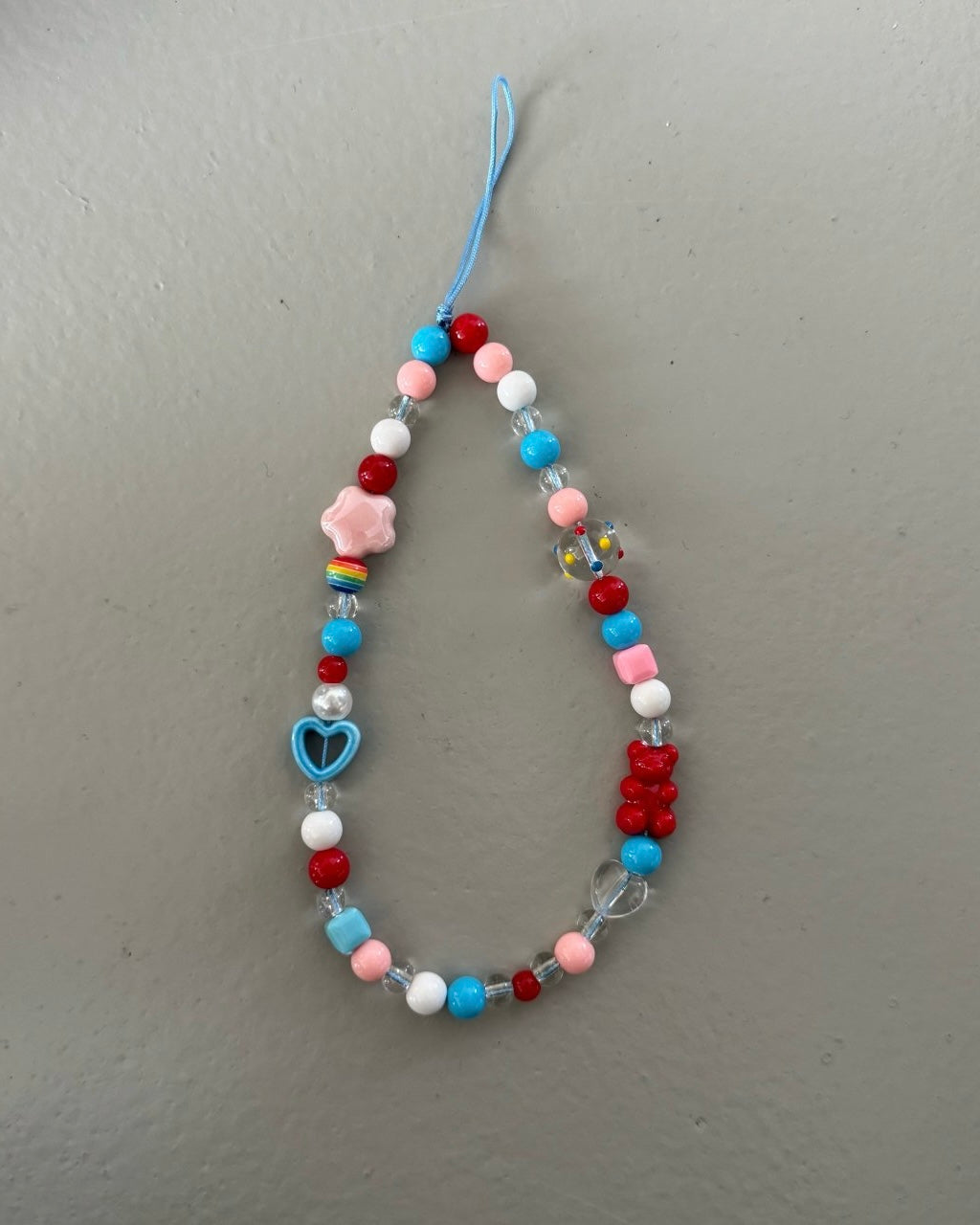 Colorful Beads Phone Strap