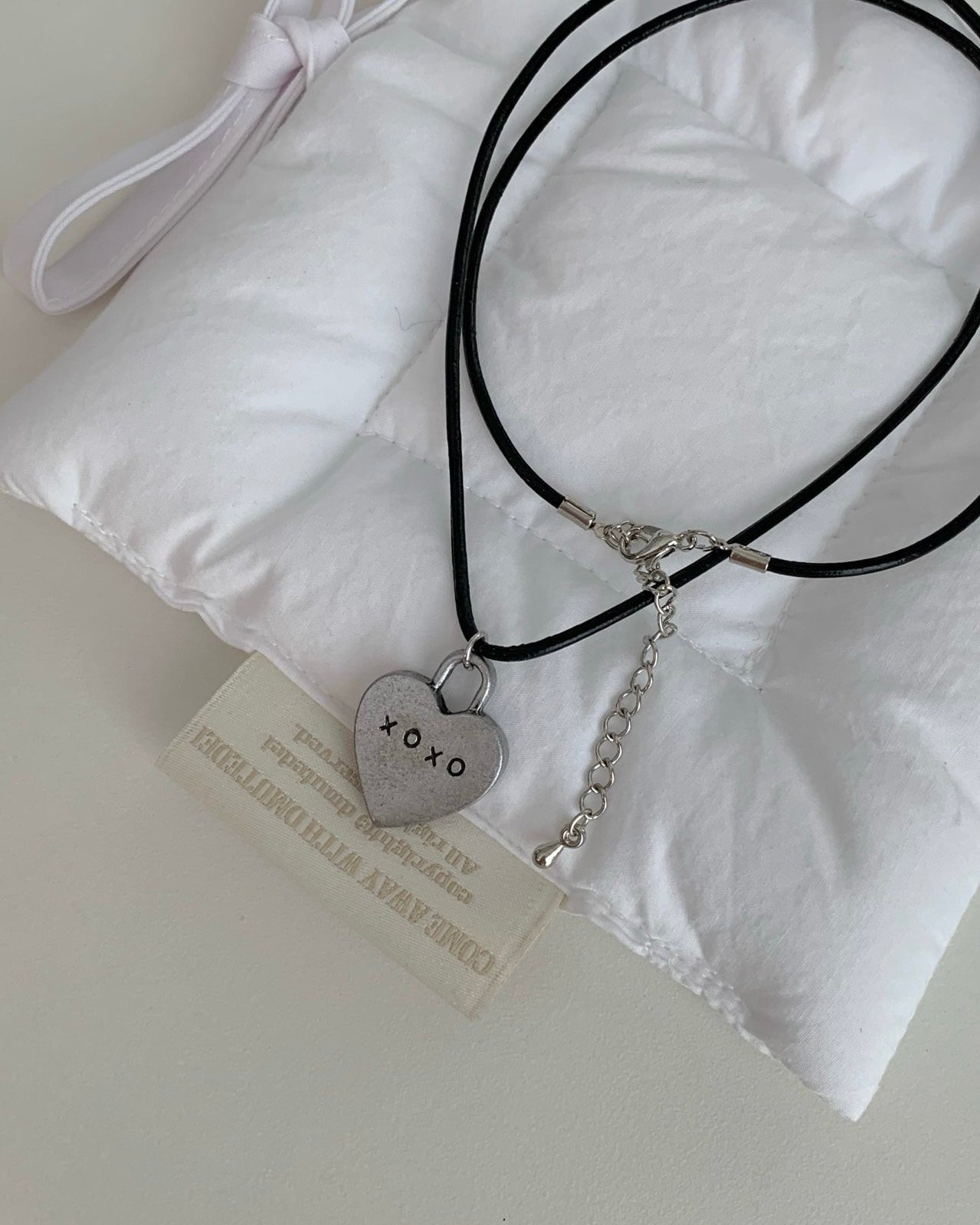 XOXO Leather Necklace