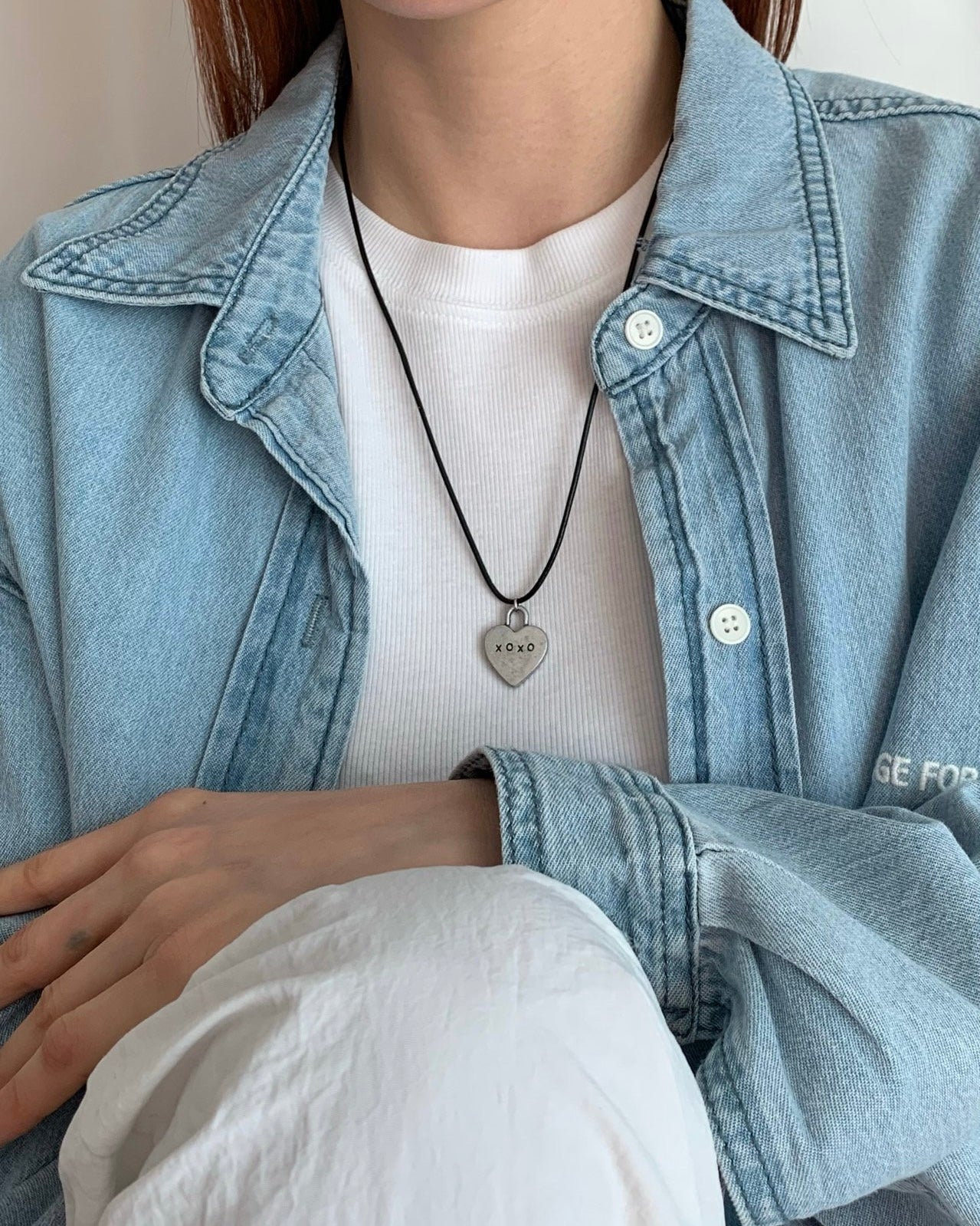 XOXO Leather Necklace