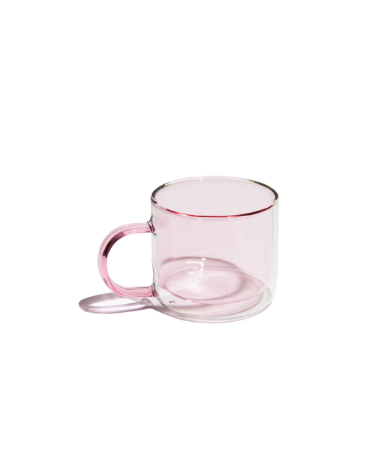 Poketo Double Wall Mug - Pink