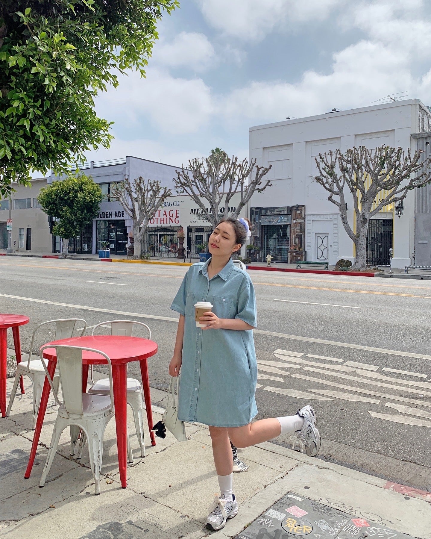 Denim Shirt Dress