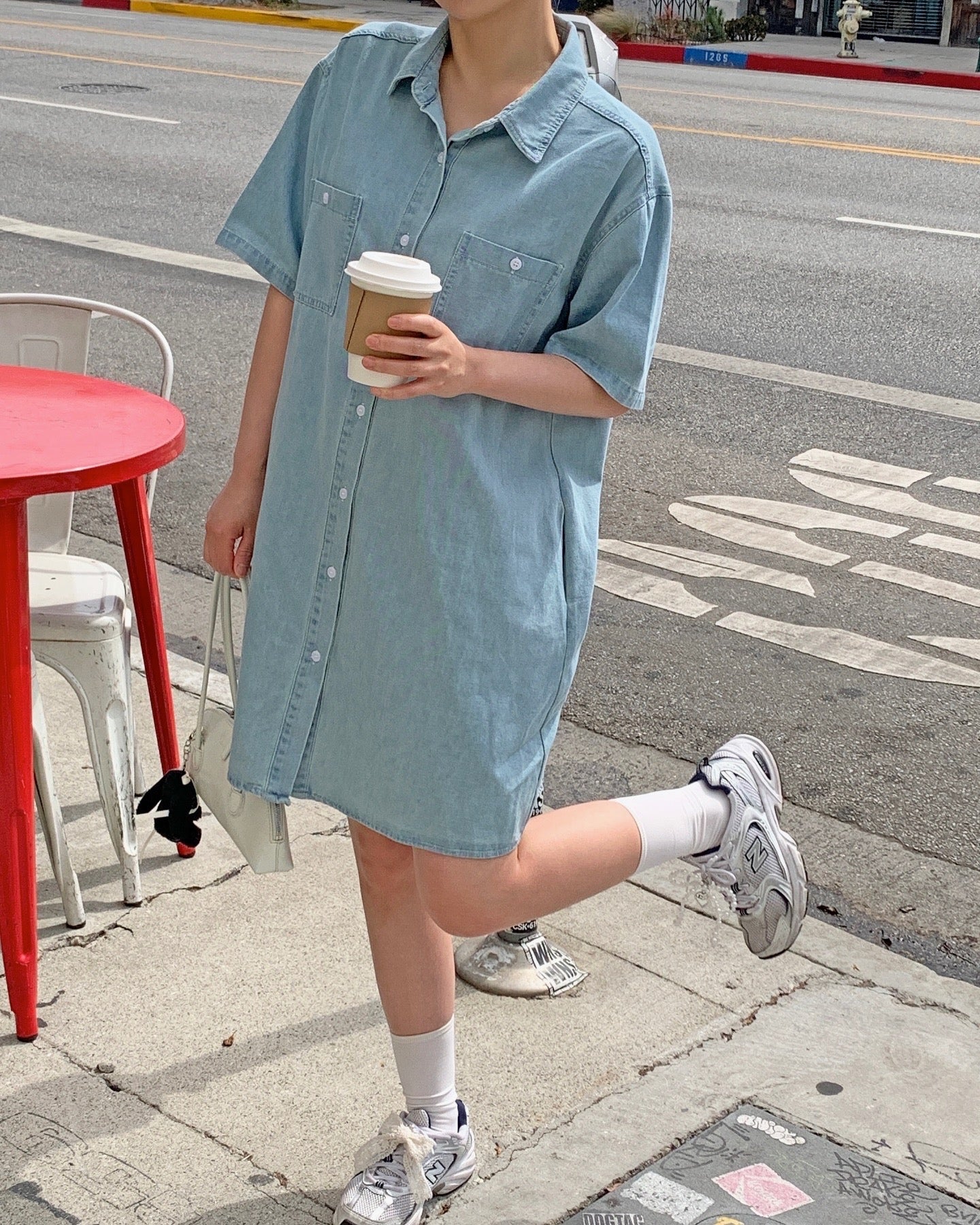 Denim Shirt Dress