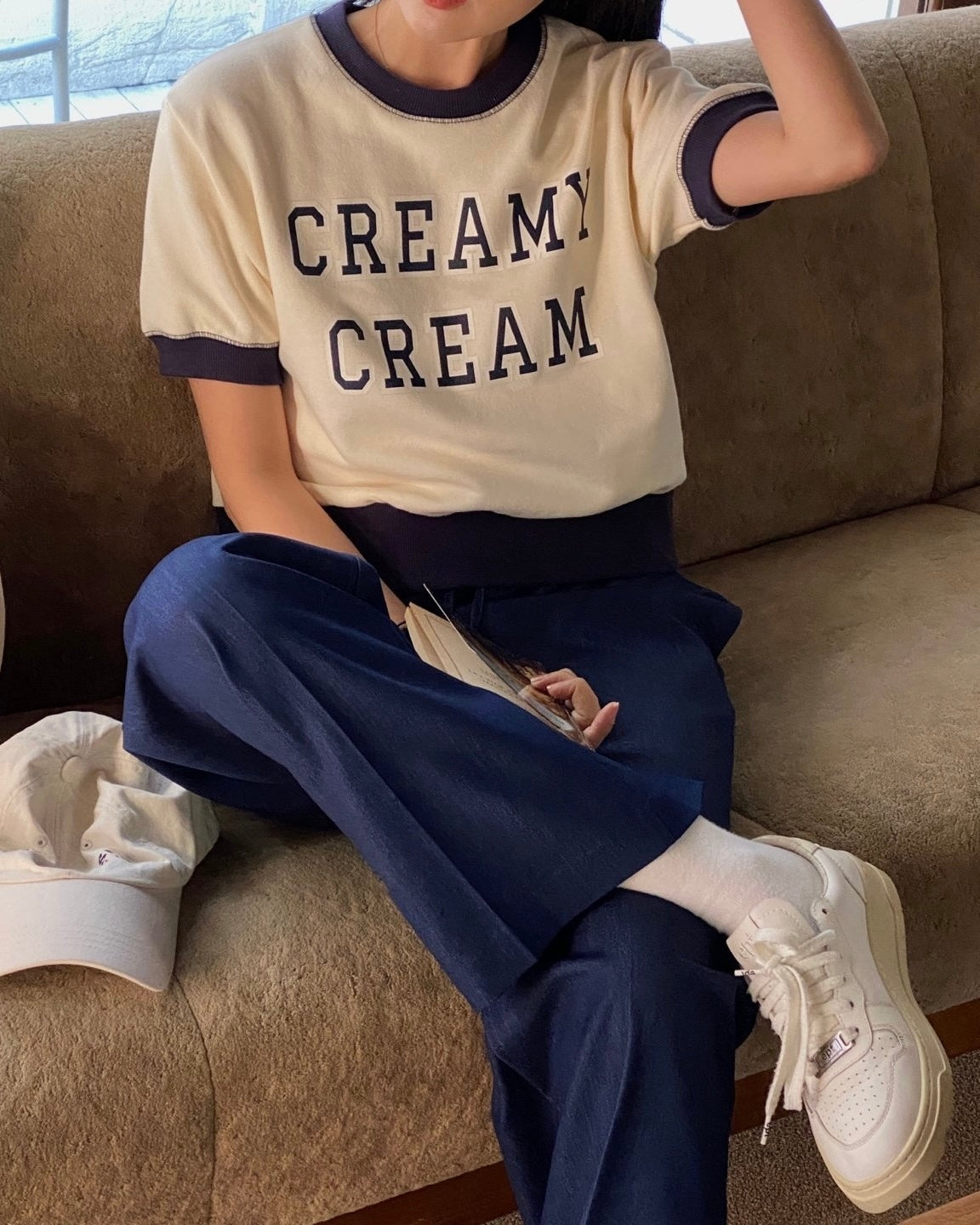 Creamy Cream Sweatshirt