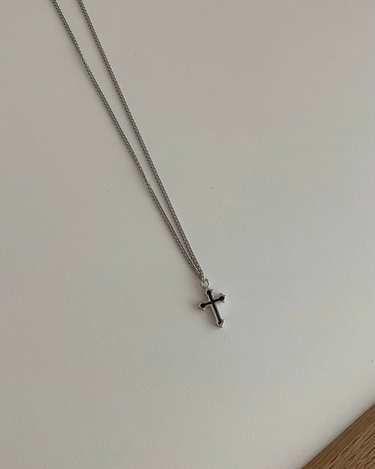 (Surgical Steel) Cross Pendant Necklace