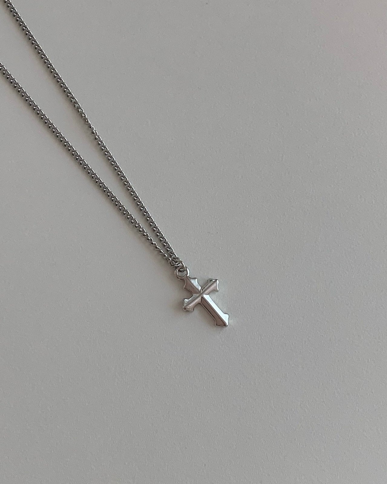 (Surgical Steel) Cross Pendant Necklace