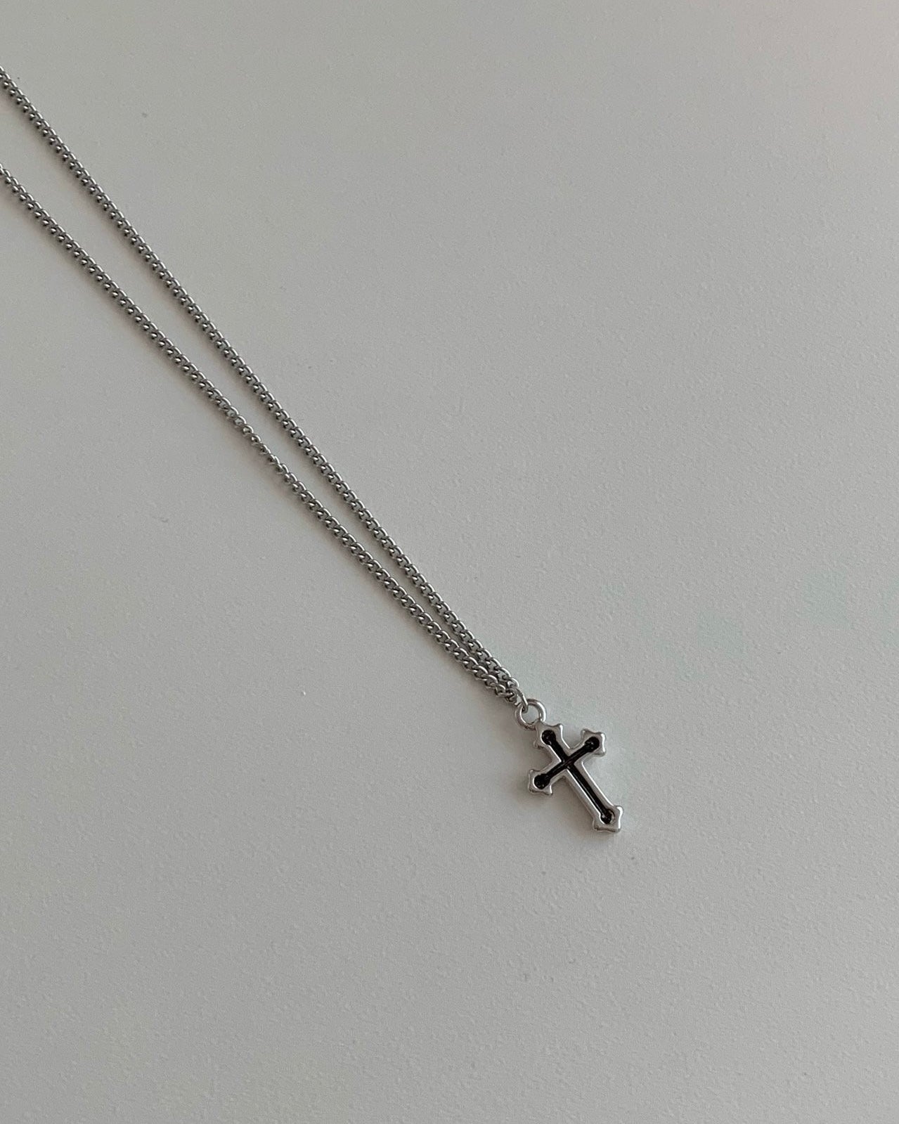 (Surgical Steel) Cross Pendant Necklace