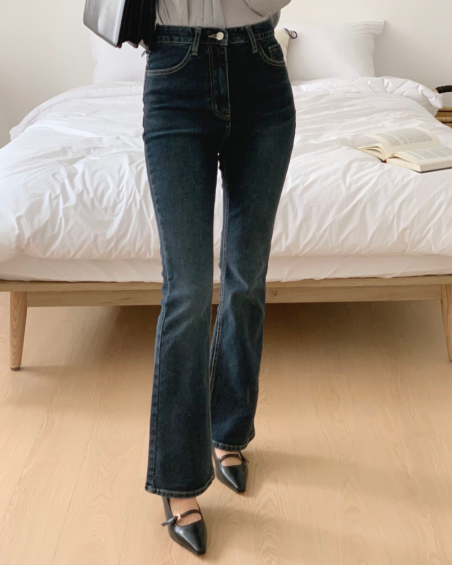 Spandex Boot Cut Jeans