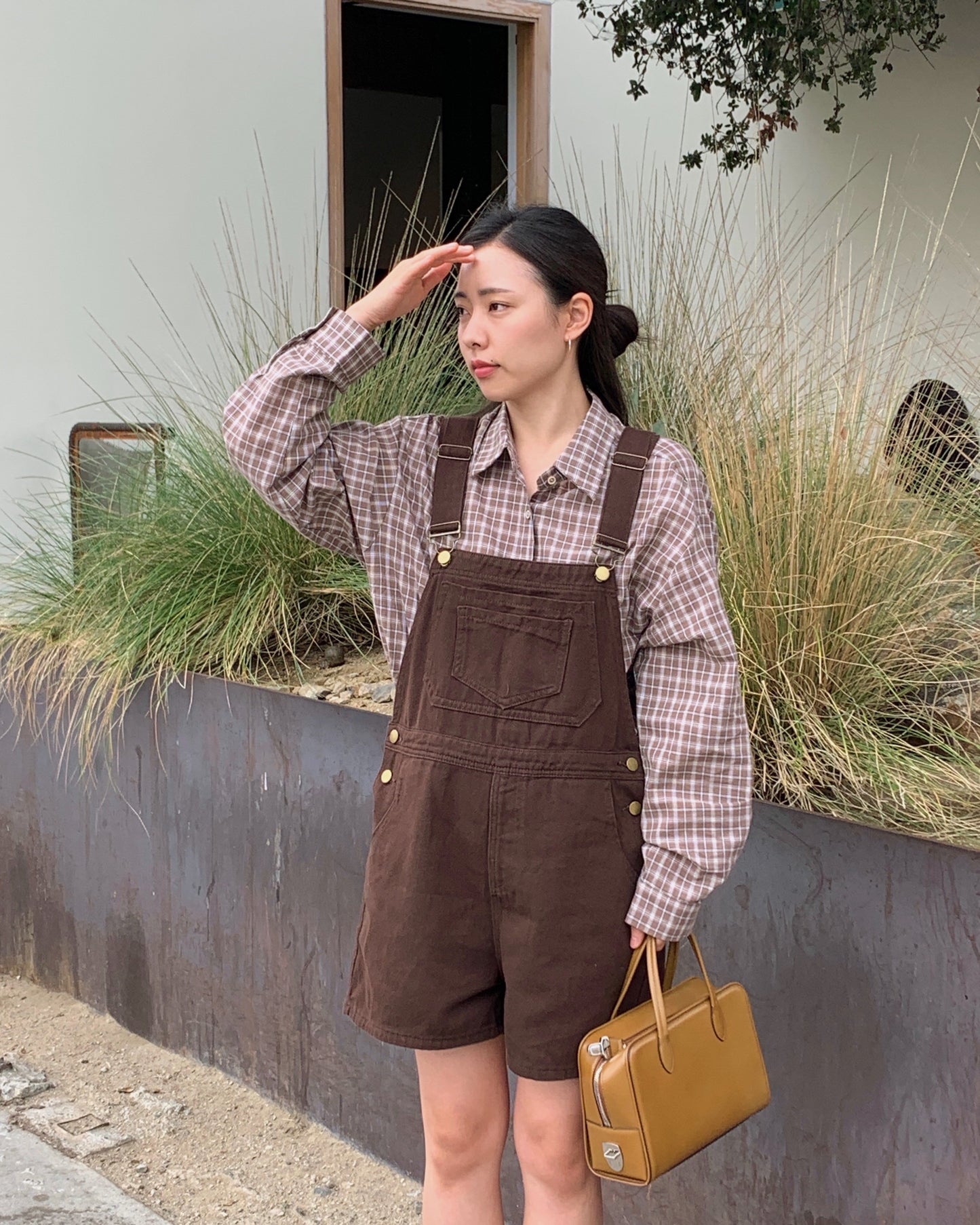 Fall Cotton Shortalls