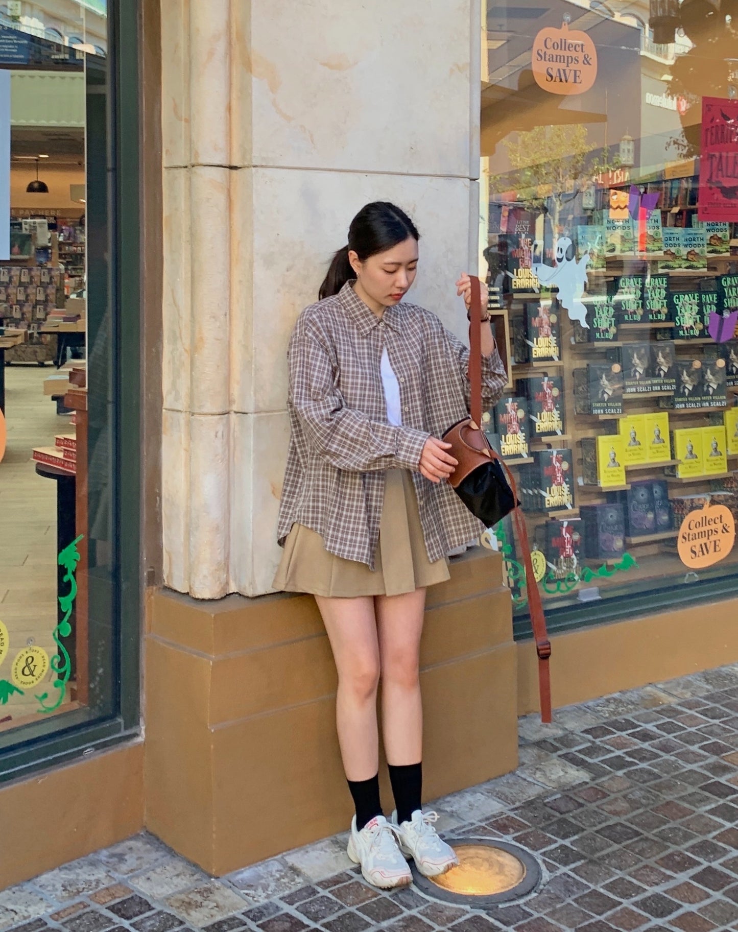 Oversized Check Shirt