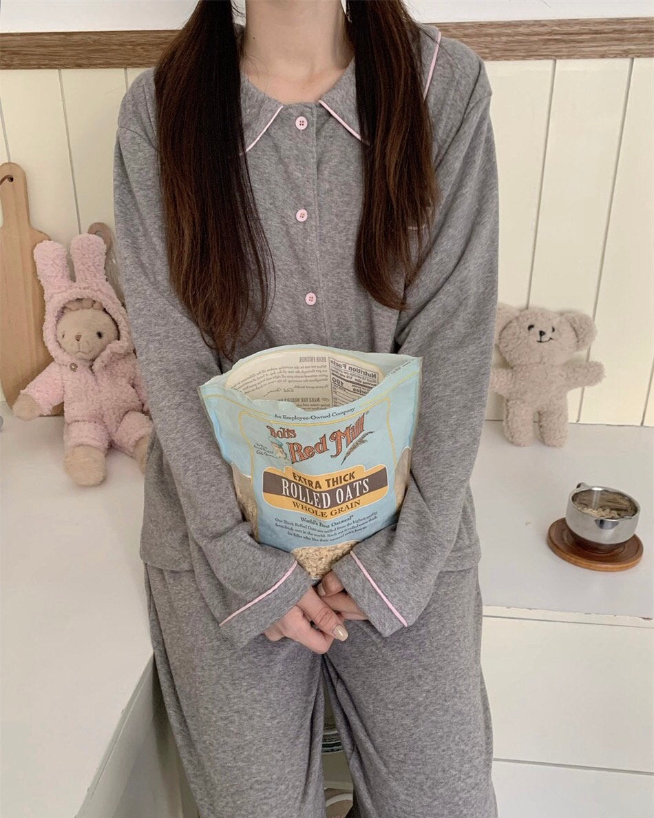 French Terry Pajama Set