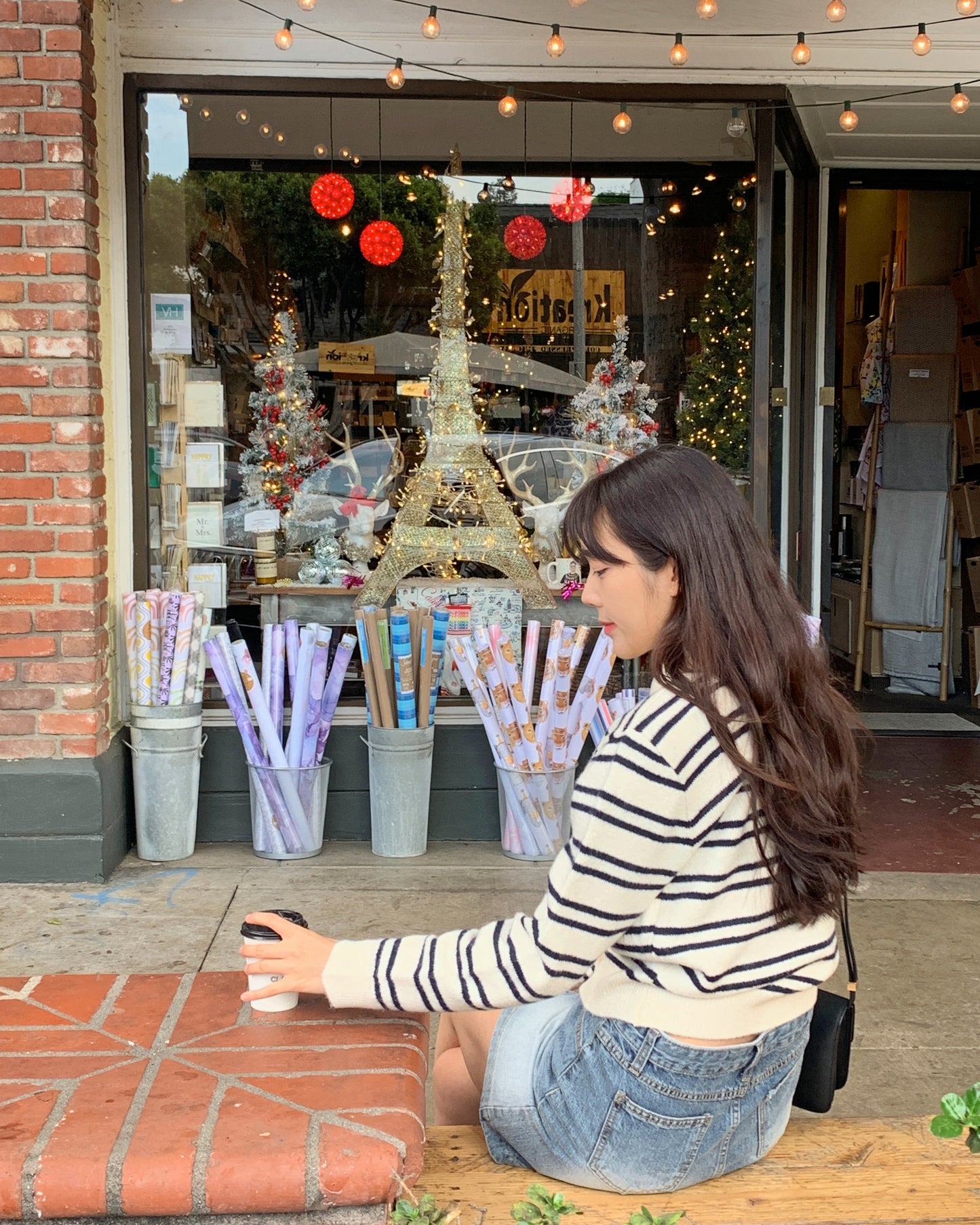 Striped Knit Cardigan