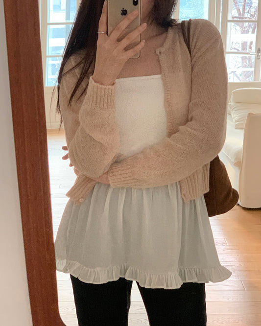 Ruffle Layered Tank Top