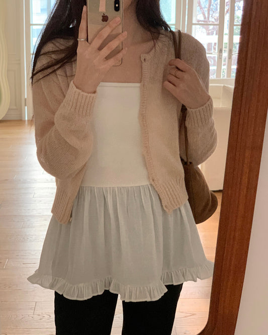 Ruffle Layered Tank Top