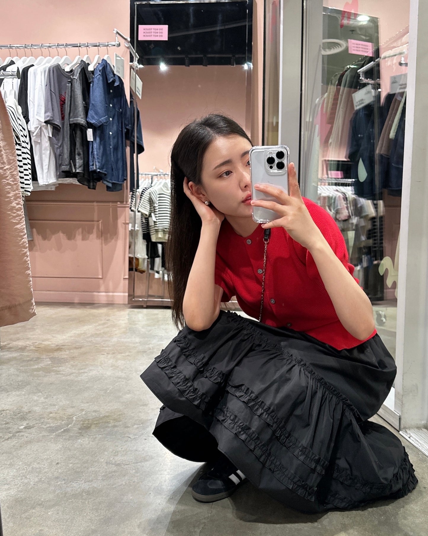 Frill Line Skirt