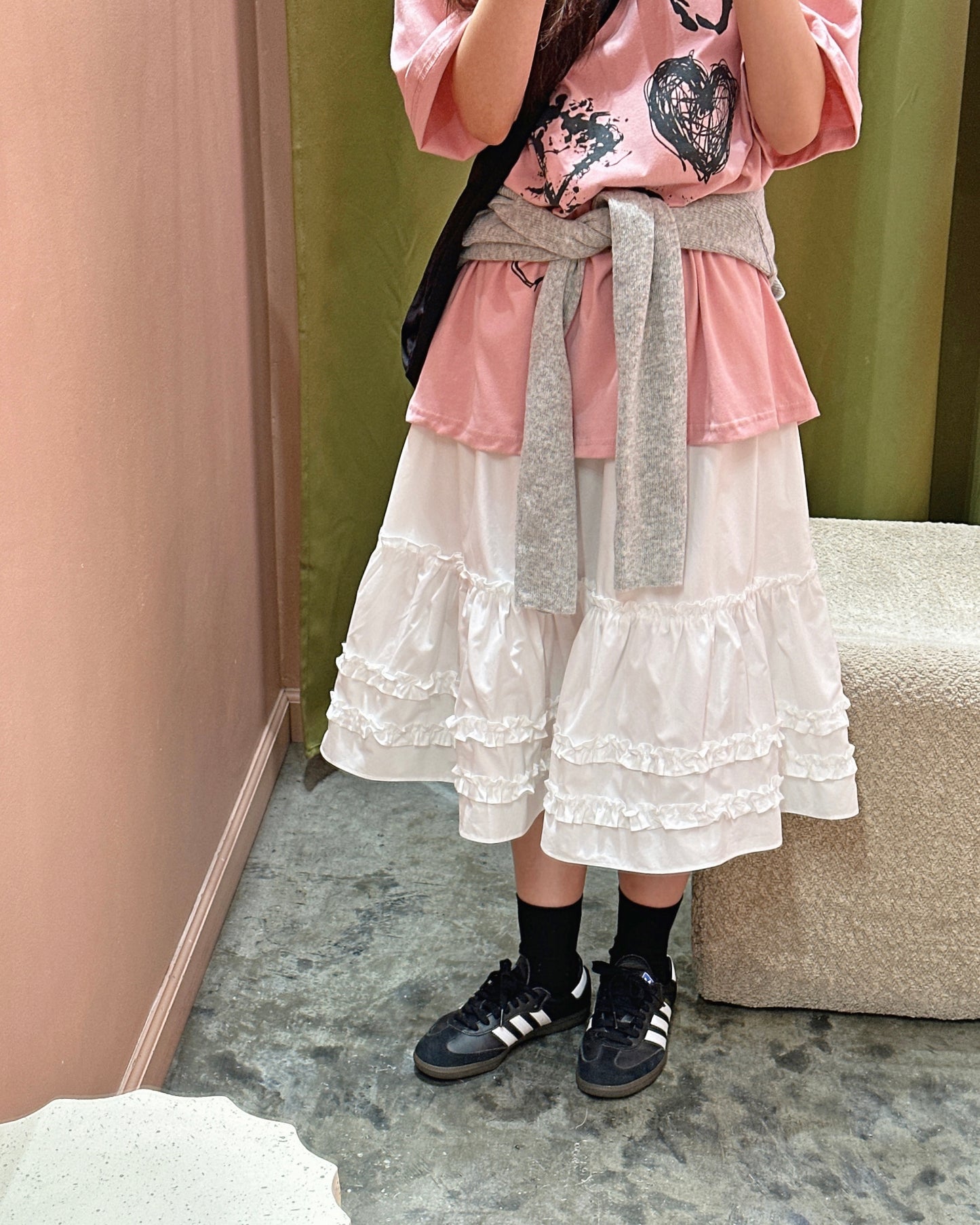 Frill Line Skirt