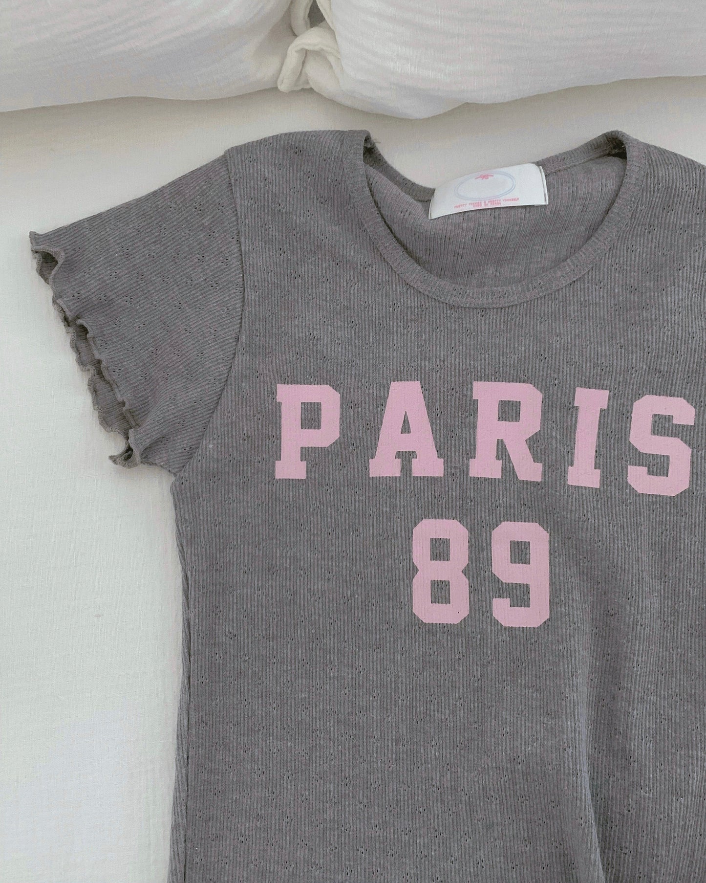 Paris 89 Pointelle Tee
