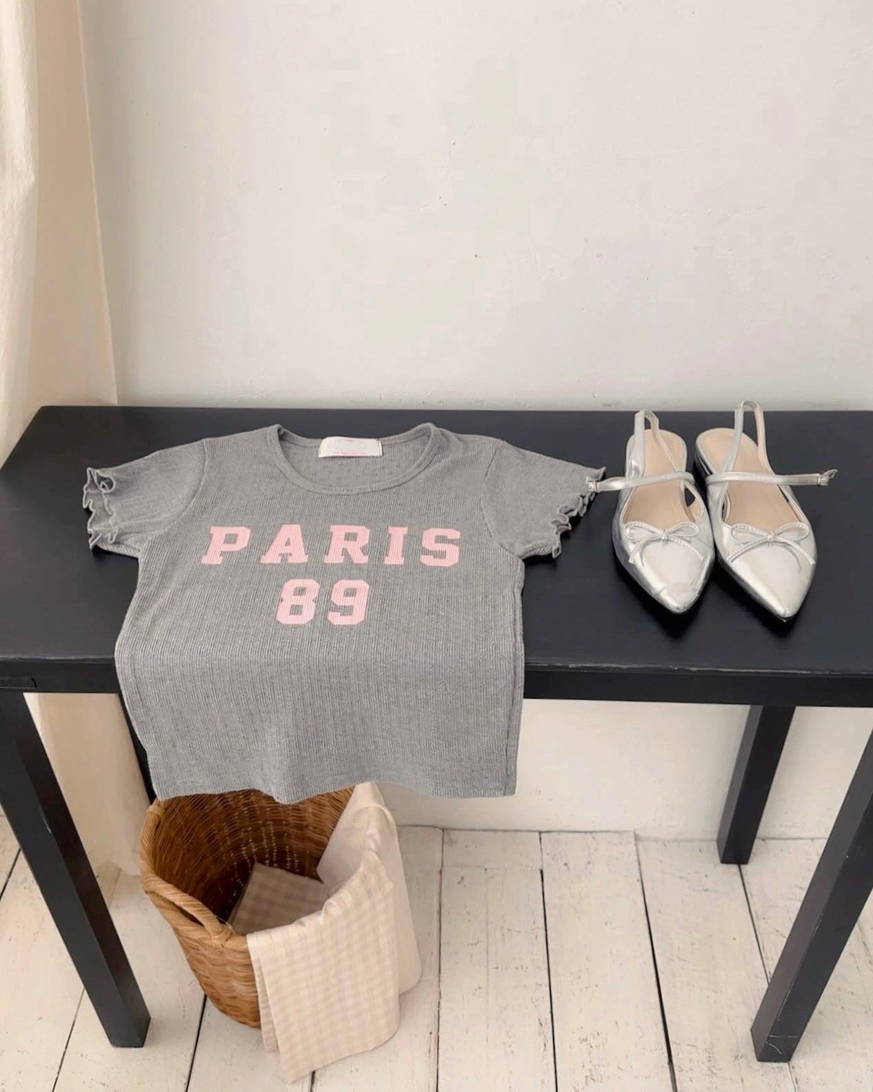 Paris 89 Pointelle Tee