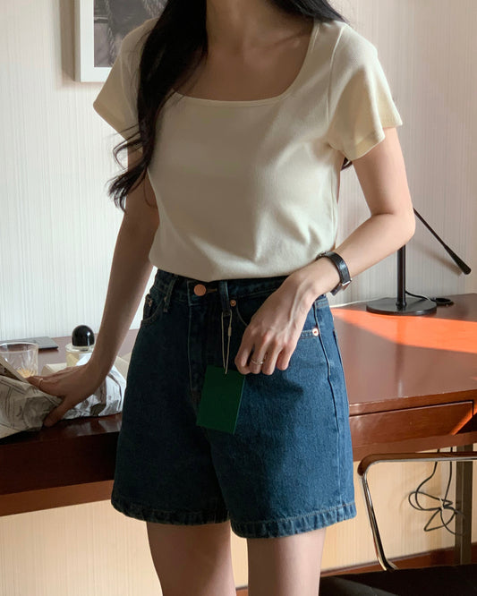 Classic Vintage Blue Shorts