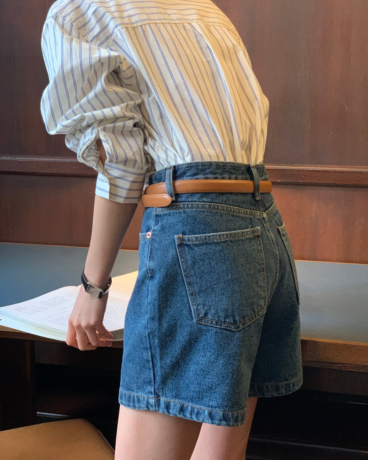 Classic Vintage Blue Shorts