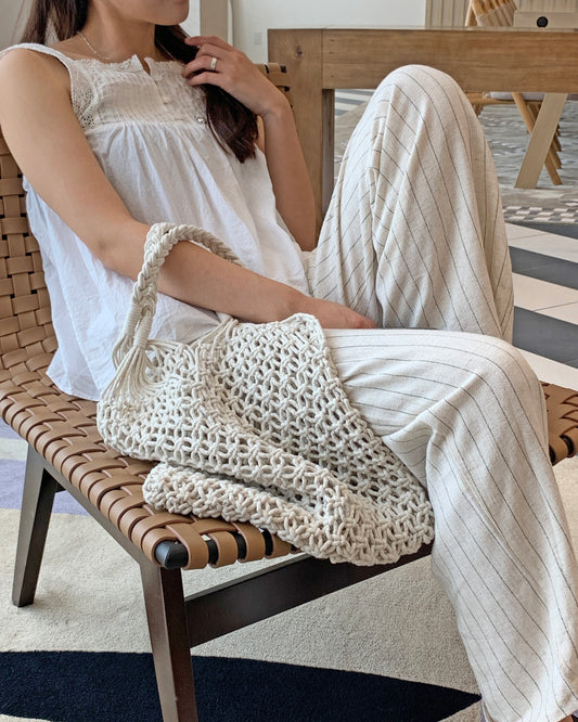 Summer Stripe Linen Pants