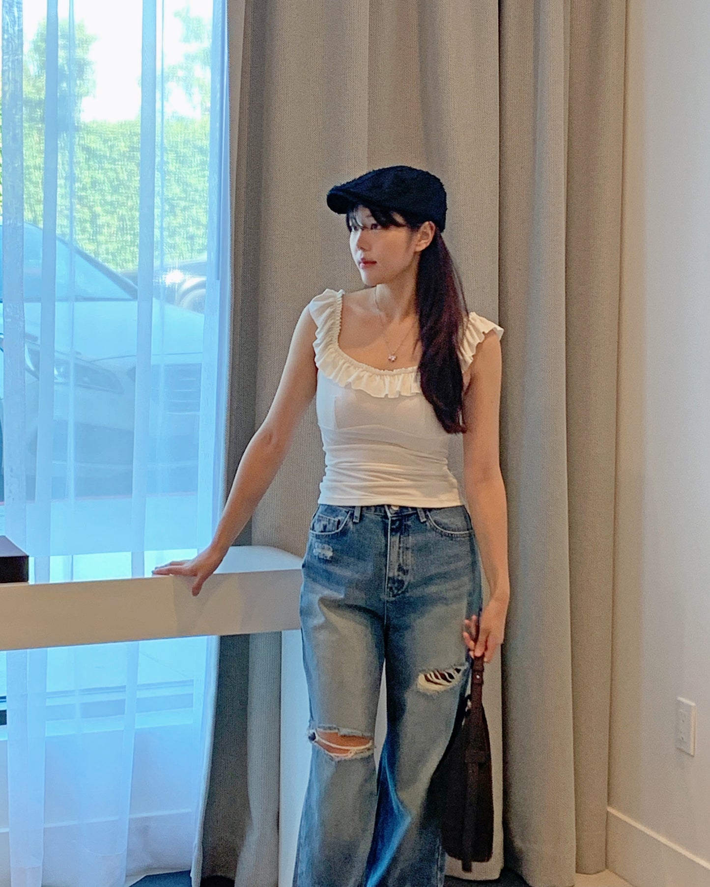 Vintage Torn Relaxed Jeans