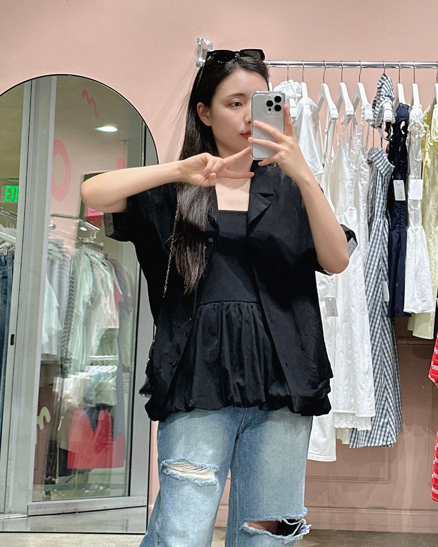 Vintage Torn Relaxed Jeans