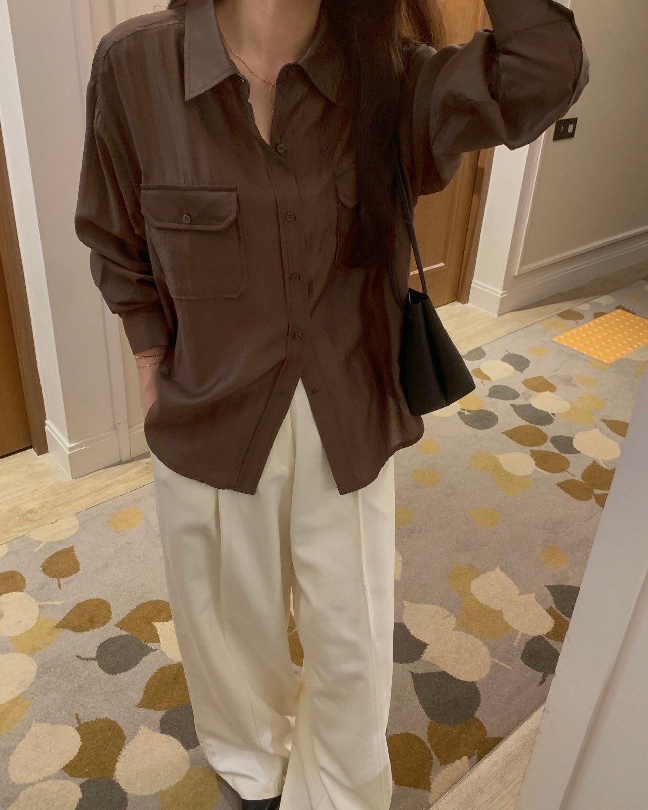 Sheer Double-Pocket Shirt