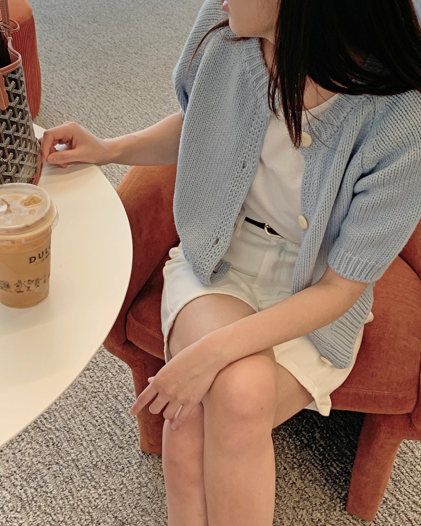 Button Bloom Knit Cardigan