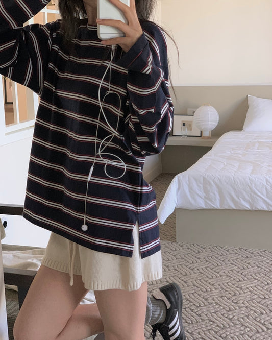 Lazy Morning Stripe Top
